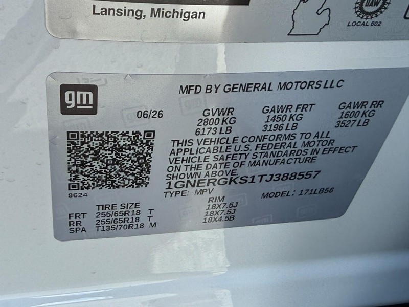 Chevrolet Traverse Vehicle Full-screen Gallery Image 18