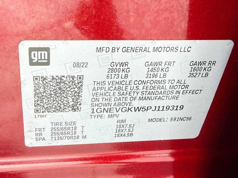 Chevrolet Traverse Vehicle Full-screen Gallery Image 26