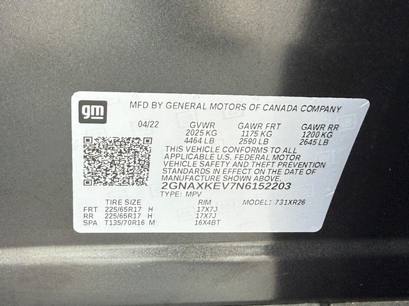 Chevrolet Equinox Vehicle Full-screen Gallery Image 24