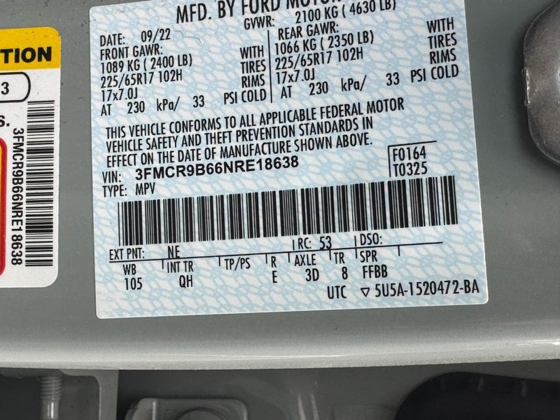 Ford Bronco Sport Vehicle Full-screen Gallery Image 21