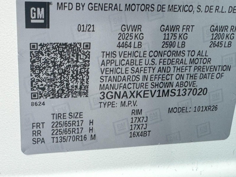 Chevrolet Equinox Vehicle Full-screen Gallery Image 23