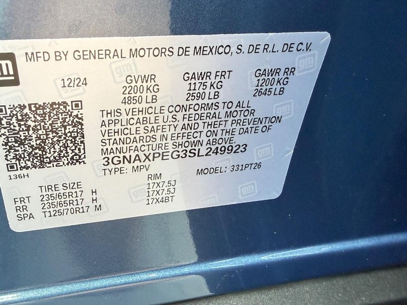 Chevrolet Equinox Vehicle Full-screen Gallery Image 25