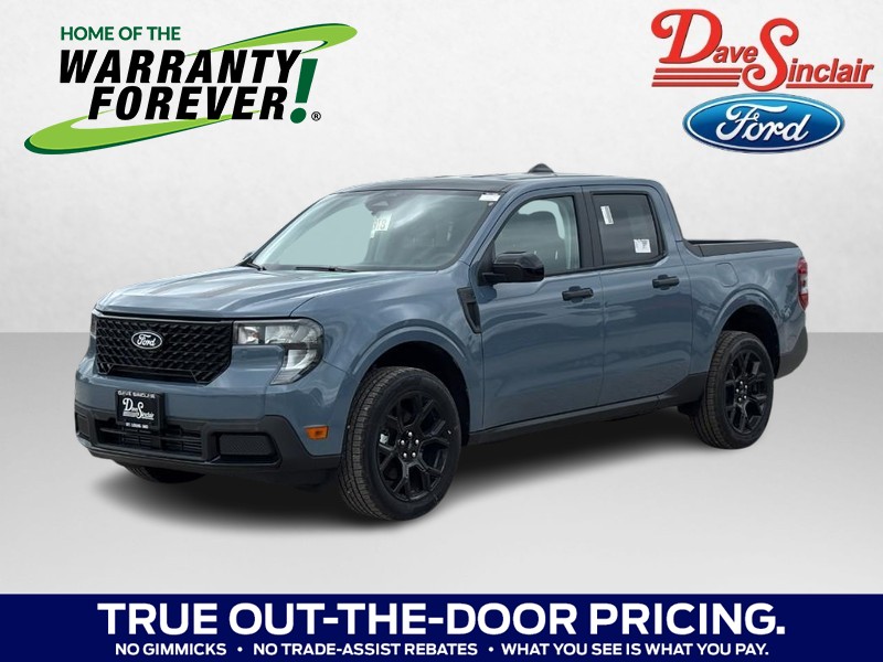 Blue (Azure Gray Metallic Tri-Coat) 2026 Ford Maverick Pickup Truck All-Wheel Drive 8-Speed Automatic