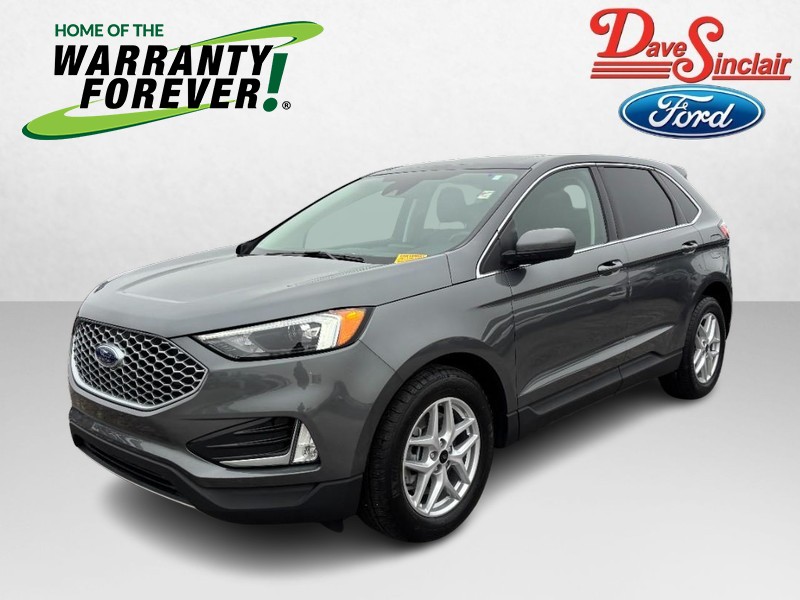 Carbonized Gray Metallic 2024 Ford Edge SEL AWD SUV / Crossover All-Wheel Drive Automatic
