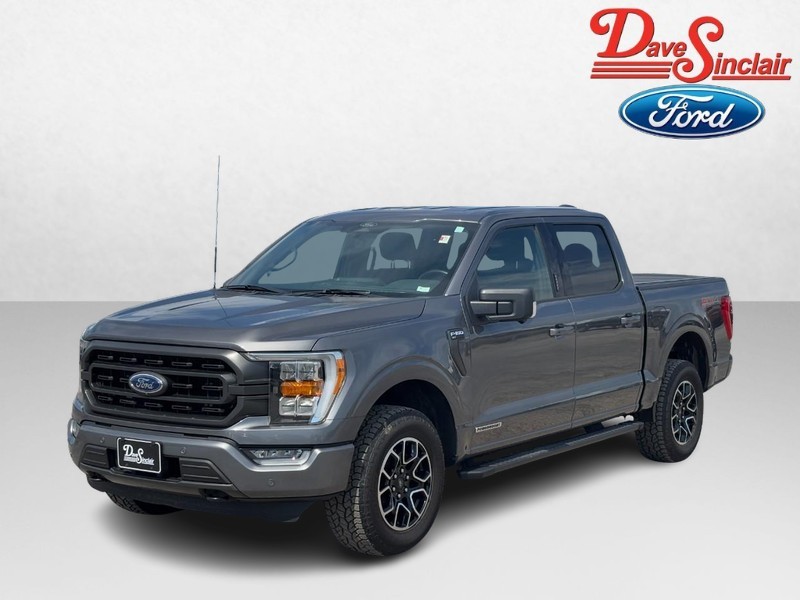 Stone Gray Metallic 2021 Ford F-150 XLT SuperCrew 4WD Pickup Truck Four-Wheel Drive Automatic