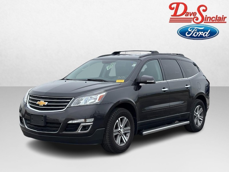 Gray (Tungsten Metallic) 2017 Chevrolet Traverse 2LT FWD SUV / Crossover Front-Wheel Drive Automatic