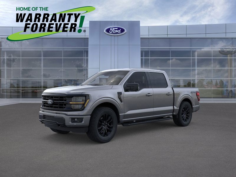 Carbonized Gray Metallic 2026 Ford F-150 XLT SuperCrew 4WD Pickup Truck Four-Wheel Drive Automatic