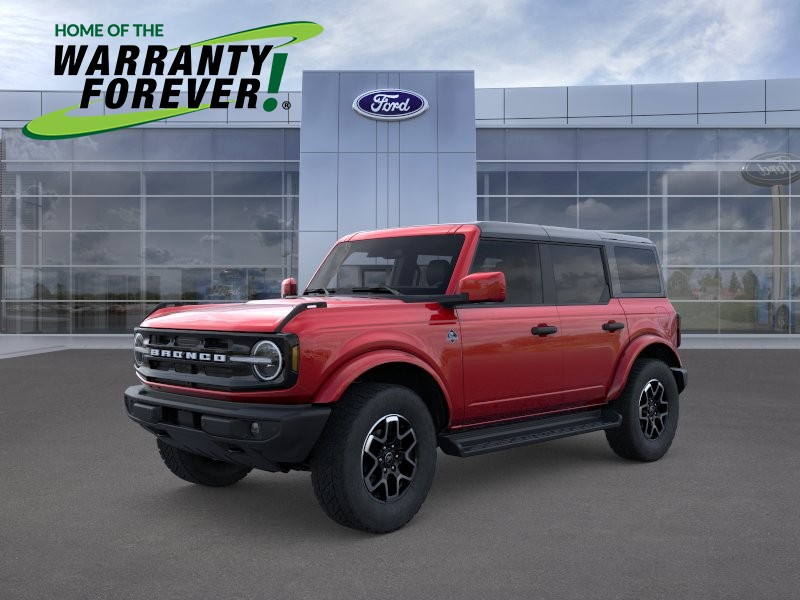 Ruby Red Metallic Tinted Clearcoat 2026 Ford Bronco Outer Banks 4-Door 4WD SUV / Crossover Four-Wheel Drive Automatic