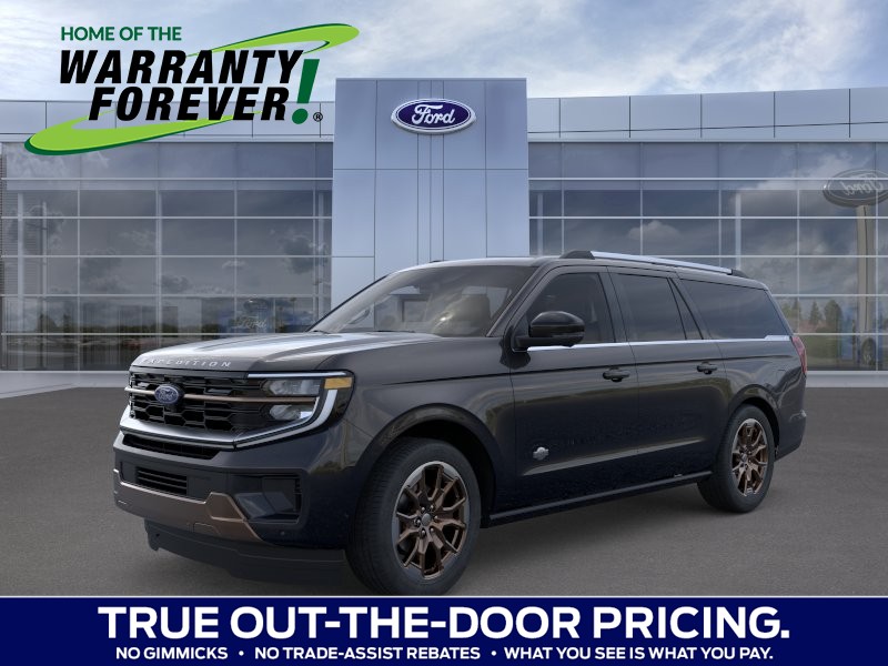 Agate Black Metallic 2026 Ford Expedition SUV / Crossover Four-Wheel Drive Automatic