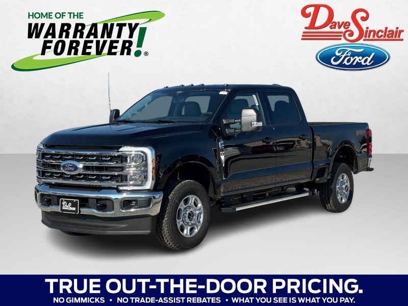 Agate Black Metallic 2026 Ford F-250 Super Duty Pickup Truck Four-Wheel Drive Automatic