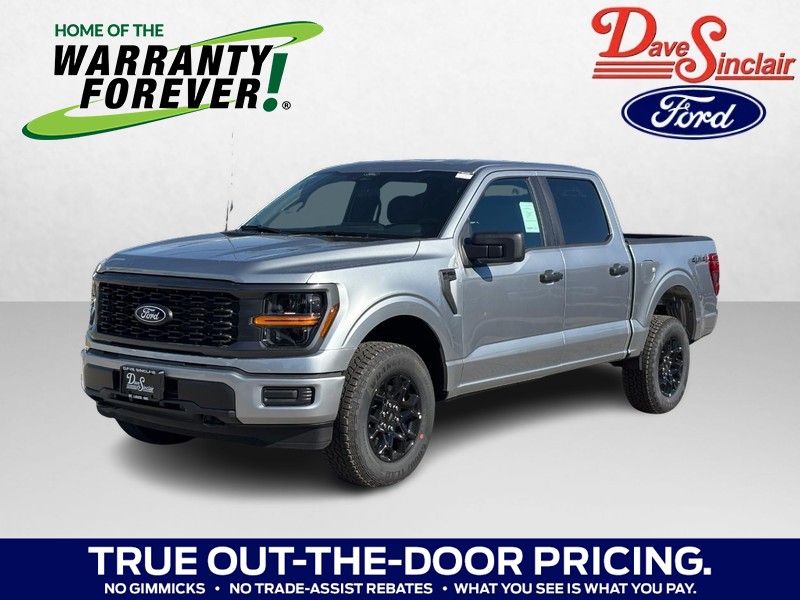 Iconic Silver Metallic 2026 Ford F-150 Pickup Truck Four-Wheel Drive Automatic