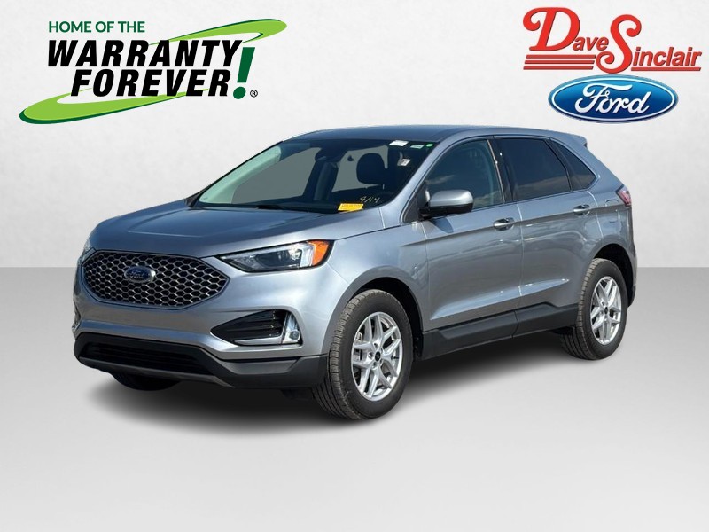 Iconic Silver Metallic 2024 Ford Edge SUV / Crossover All-Wheel Drive Automatic