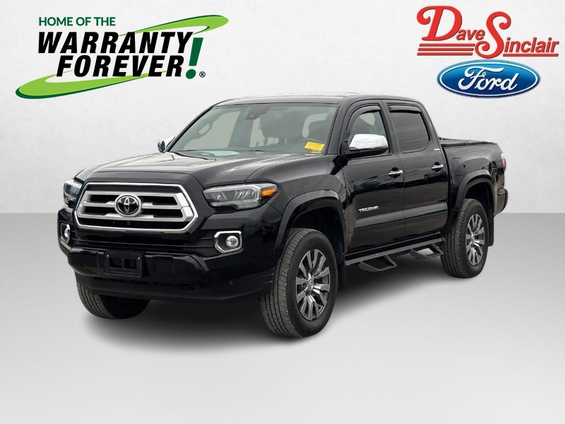 Midnight Black Metallic 2022 Toyota Tacoma Pickup Truck Four-Wheel Drive Automatic