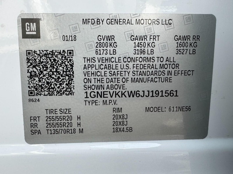 Chevrolet Traverse Vehicle Full-screen Gallery Image 26