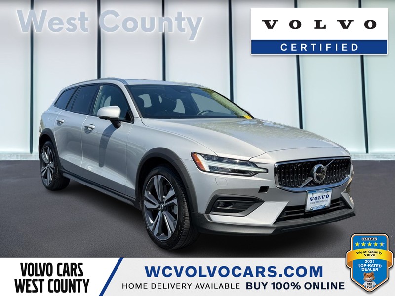Silver Dawn Metallic 2025 Volvo V60 Cross Country B5 Plus AWD Wagon All-Wheel Drive Automatic