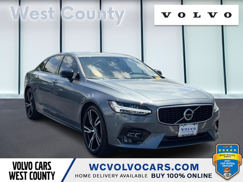 Gray (Osmium Grey Metallic) 2020 Volvo S90 T6 R-Design AWD Sedan All-Wheel Drive Automatic