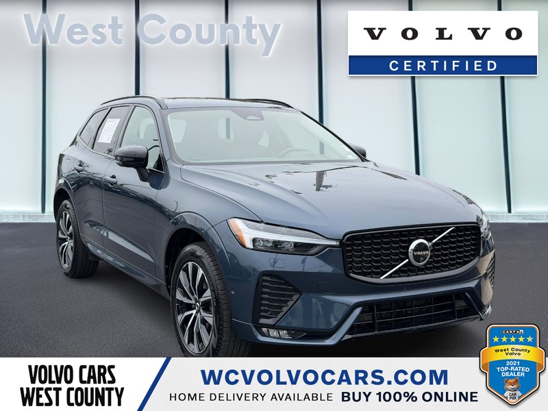Denim Blue Metallic 2025 Volvo XC60 B5 Plus Dark Theme AWD SUV / Crossover All-Wheel Drive Automatic