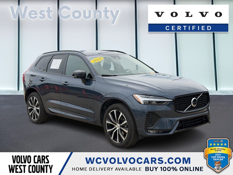 Denim Blue Metallic 2024 Volvo XC60 SUV / Crossover All-Wheel Drive Automatic