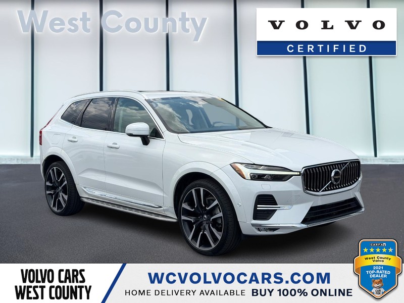 Crystal White 2023 Volvo XC60 SUV / Crossover All-Wheel Drive Automatic