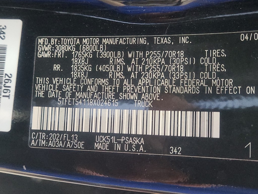 Toyota Tundra 2WD Truck Vehicle Image 25