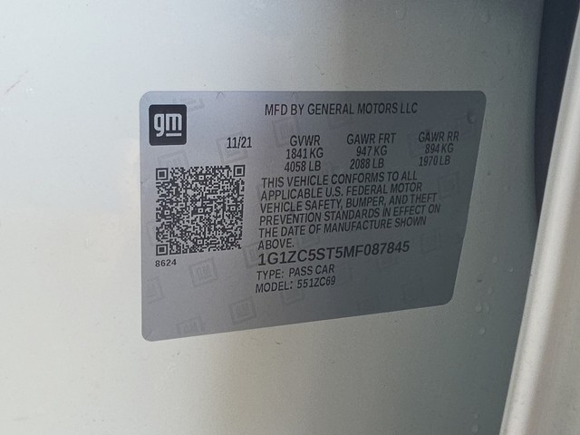 Chevrolet Malibu Vehicle Full-screen Gallery Image 27