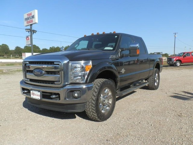 2015 Ford Super Duty F-250 CREW CAB LARIAT at Texas Frontline Trucks in Canton TX