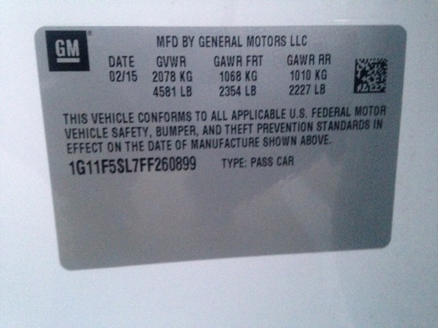 Chevrolet Malibu Vehicle Full-screen Gallery Image 19