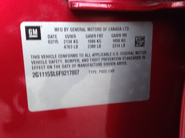 Chevrolet Impala Vehicle Full-screen Gallery Image 19