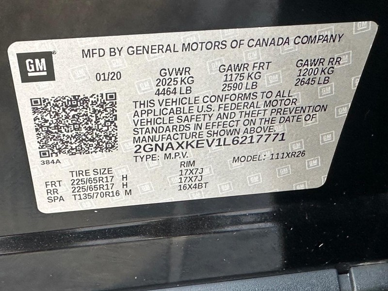 Chevrolet Equinox Vehicle Full-screen Gallery Image 36