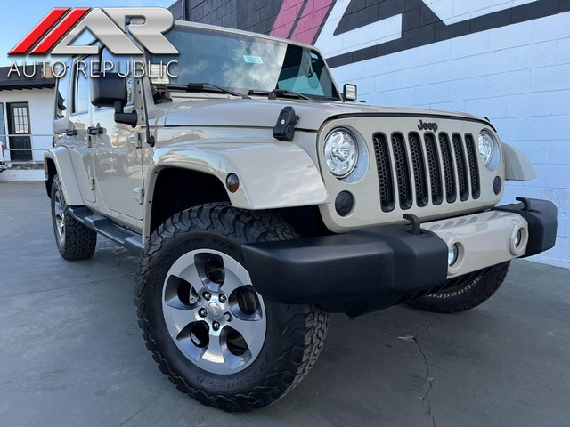 2018 Jeep Wrangler JK Unlimited Sahara at Auto Republic in Fullerton CA