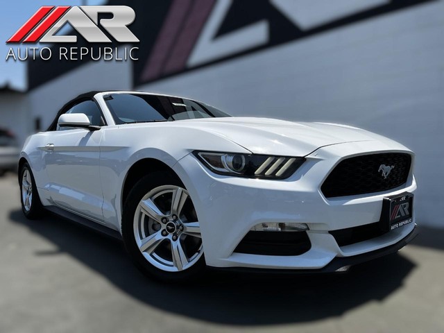2015 Ford Mustang CONVERTIBLE V6 COUPE at Auto Republic in Cypress CA