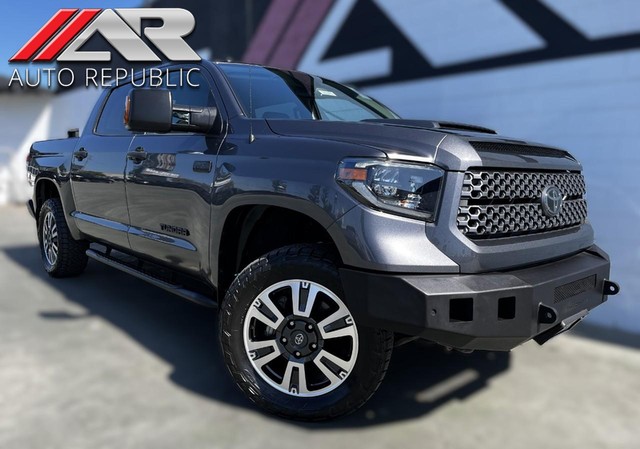 2019 Toyota Tundra 4WD CrewMax TRD SPORT w/SR5 Upgrade Package at Auto Republic in Fullerton CA