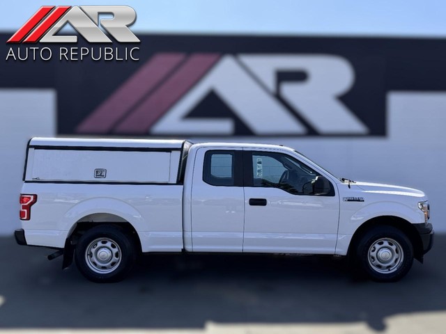 2018 Ford F-150 XL w/A.R.E. Deluxe Commercial bed Cap at Auto Republic in Orange CA