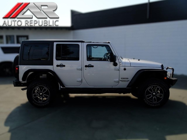 2012 Jeep Wrangler Unlimited V6 Sport 4X4 Automatic at Auto Republic in Fullerton CA