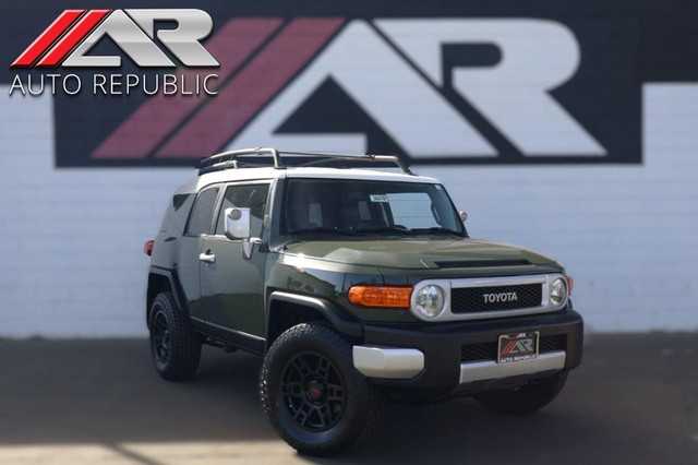 2010 Toyota FJ Cruiser Manual 4x4/ W New Leather Interior W/TRD Wheels at Auto Republic in Cypress CA