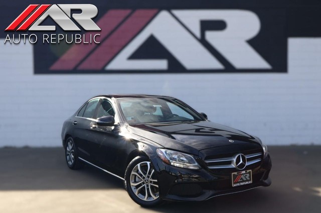 2018 Mercedes-Benz C-Class C 300 Sedan W/Premium PKG at Auto Republic in Cypress CA