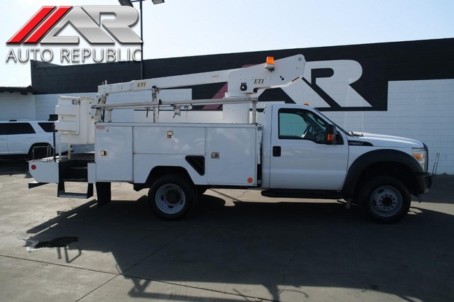 2012 Ford Super Duty F-450 DRW XL 2WD Reg Cab 141" - BOOM TRUCK at Auto Republic in Orange CA