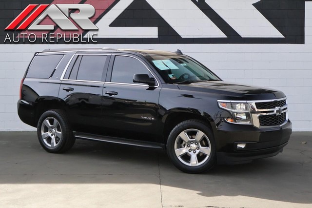 2018 Chevrolet Tahoe LT w/luxury package at Auto Republic in Cypress CA