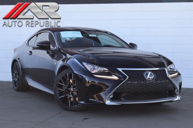 2015 Lexus RC 350 F Sport Cpe w/navigation, premium sound, and Moonroof at Auto Republic in Cypress CA