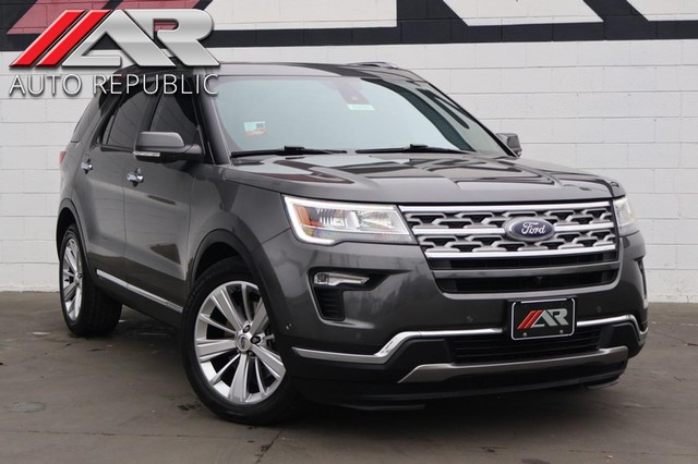 2018 Ford Explorer Limited V6 w/safe and smart package at Auto Republic in Cypress CA