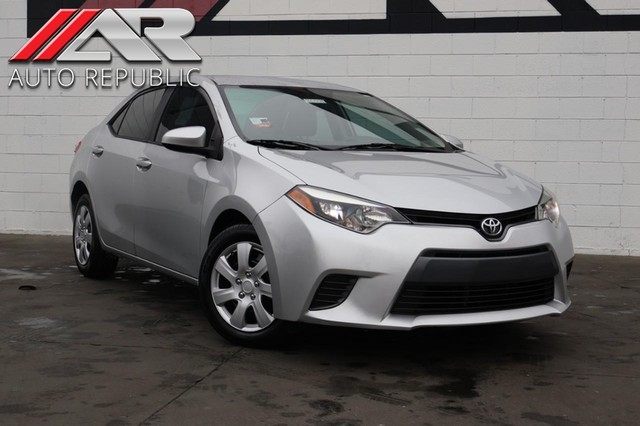 2016 Toyota Corolla LE at Auto Republic in Fullerton CA