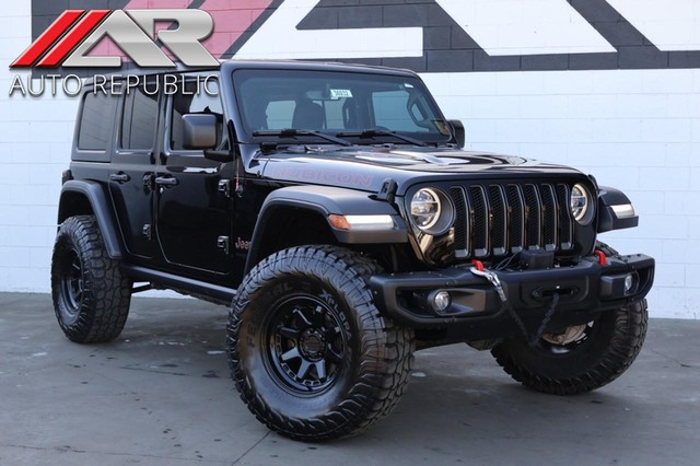 2018 Jeep Wrangler Unlimited Rubicon 4x4 LIFTED W/NEW 37" WHEELS & 37" TIRES at Auto Republic in Cypress CA