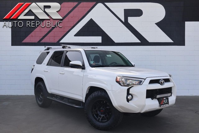 2019 Toyota 4Runner SR5 w/3rd Row seat, Lifted w/New TRD wheels & Off Road Tires at Auto Republic in Cypress CA