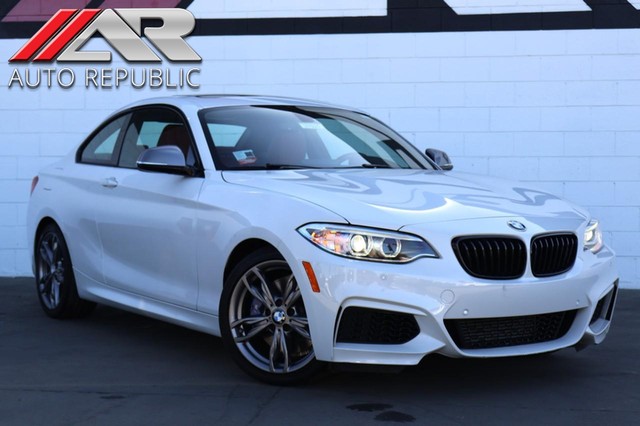 2015 BMW 2 Series M235i Manual w Premium, Technology, and driver assistance Packages at Auto Republic in Cypress CA