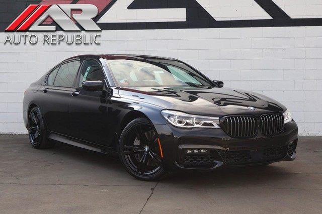 2017 BMW 750i M SPORT W/EXECUTIVE, DRIVING ASSISTANCE PLUS & PLUS II PACKAGES at Auto Republic in Cypress CA