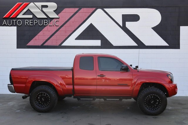 2010 Toyota Tacoma TRD Off Road Access Cab w/offroad wheels and tires at Auto Republic in Cypress CA