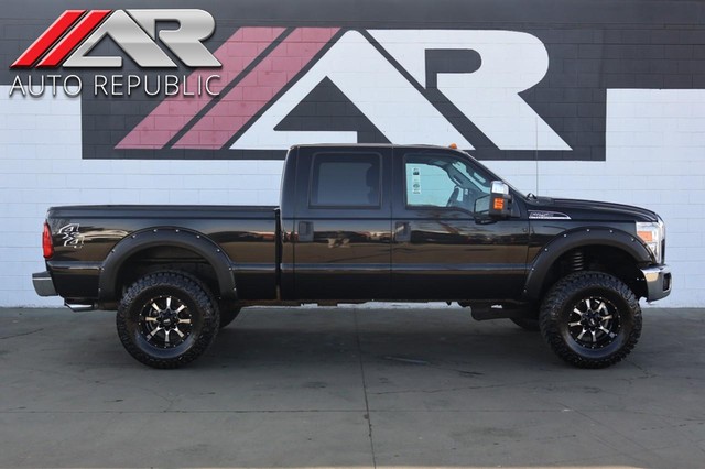 2013 Ford Super Duty F-250 SRW XLT 4X4 Crew Cab Lifted w/ 37" Off Road Tires at Auto Republic in Fullerton CA