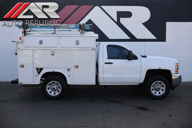 2015 Chevrolet Silverado 3500HD Built After Aug 14 4X4 W/FULL UTILITY COMPARTMENT BED at Auto Republic in Orange CA