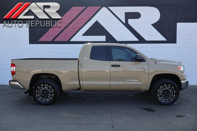 2017 Toyota Tundra 2WD SR5 Double Cab w/oversized off road wheels and tires at Auto Republic in Fullerton CA