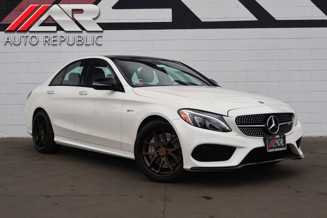 2018 Mercedes-Benz C 43 AMG Sedan w/Multimedia package & Panorama sunroof at Auto Republic in Cypress CA